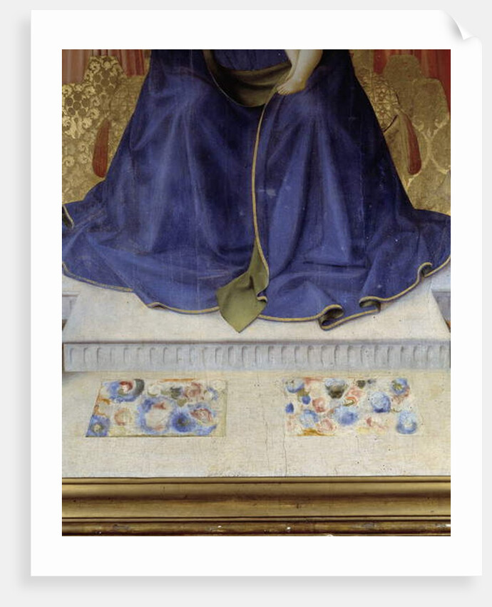 Altarpiece di Bosco ai Frari representing the Virgin with child and Saints by Fra Angelico