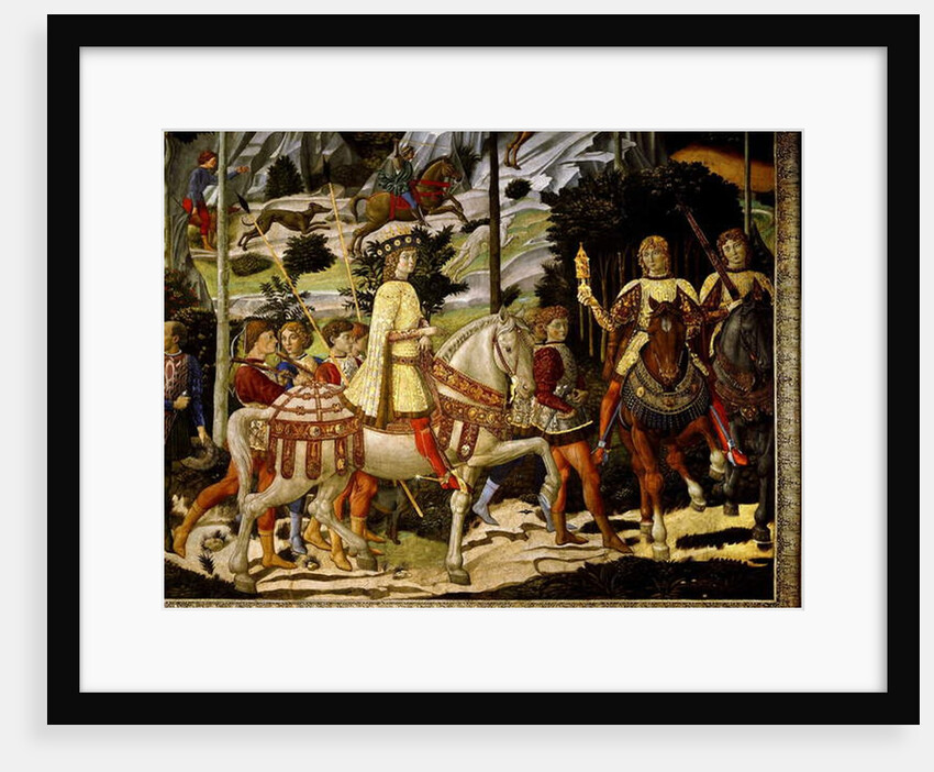The travel of the Magi kings by Benozzo di Lese di Sandro Gozzoli