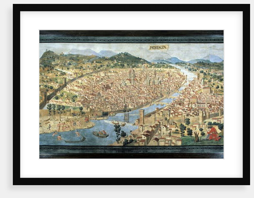 Pianta della Catena by Francesco (attr.) Rosselli