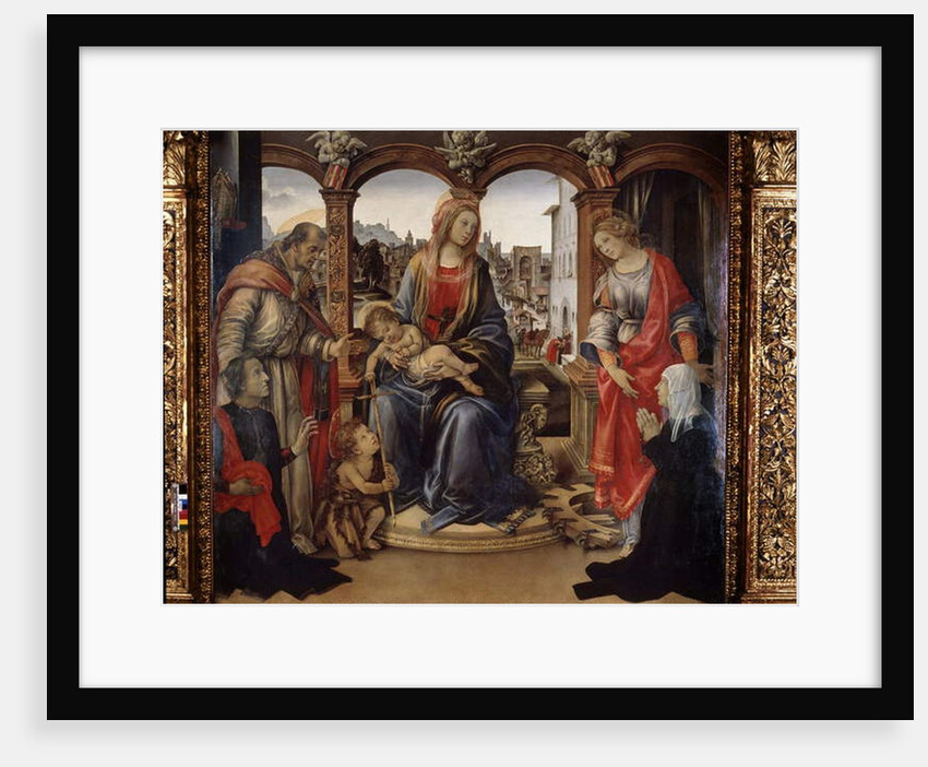 Altarpiece Nerli by Fra Filippo Lippi