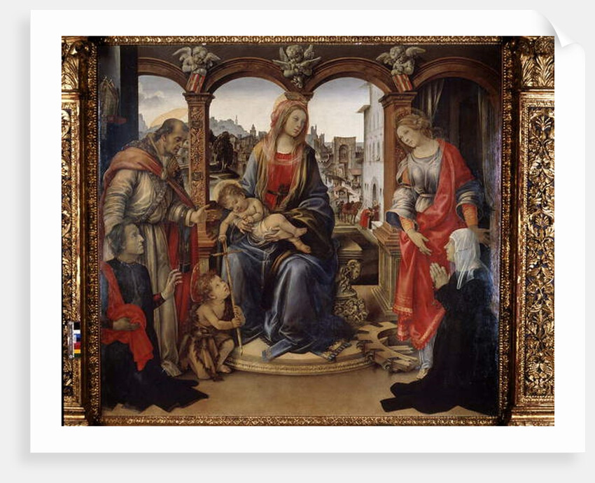Altarpiece Nerli by Fra Filippo Lippi