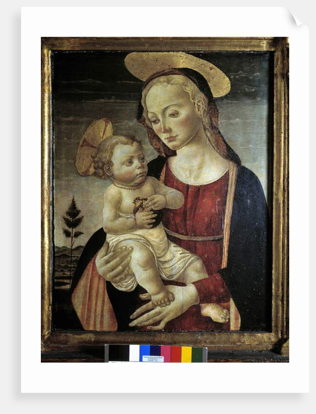 Madonna with child by Master of San Miniato
