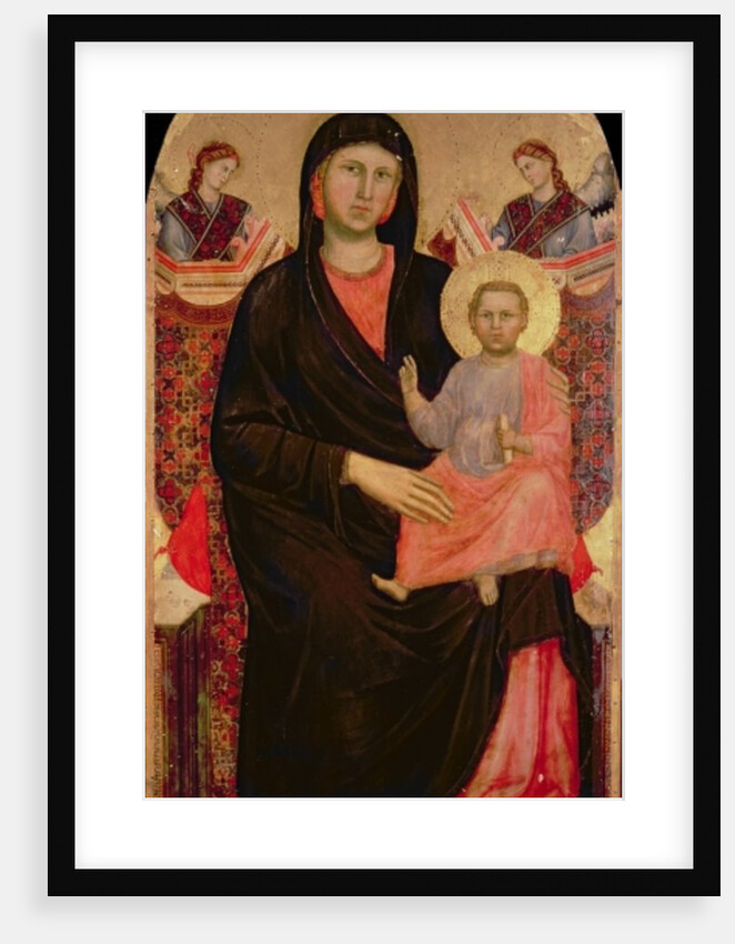Madonna and Child Enthroned by Giotto