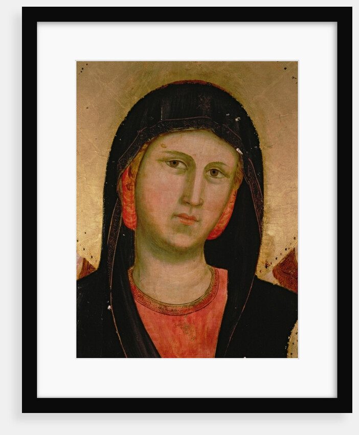 Madonna, from Madonna and Child Enthroned by Giotto (c.1266-1337)