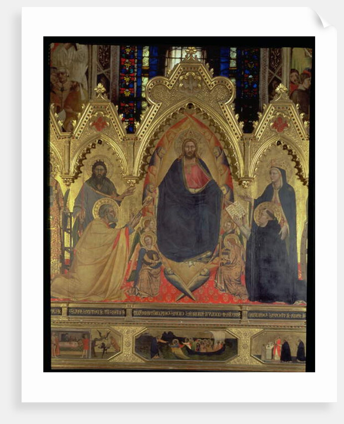The Strozzi Altarpiece, 1357 by Andrea di Cione Orcagna