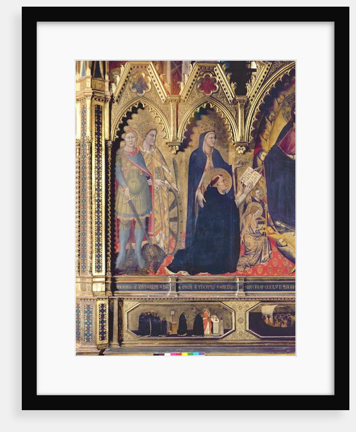 The Strozzi Altarpiece, 1357 by Andrea di Cione Orcagna