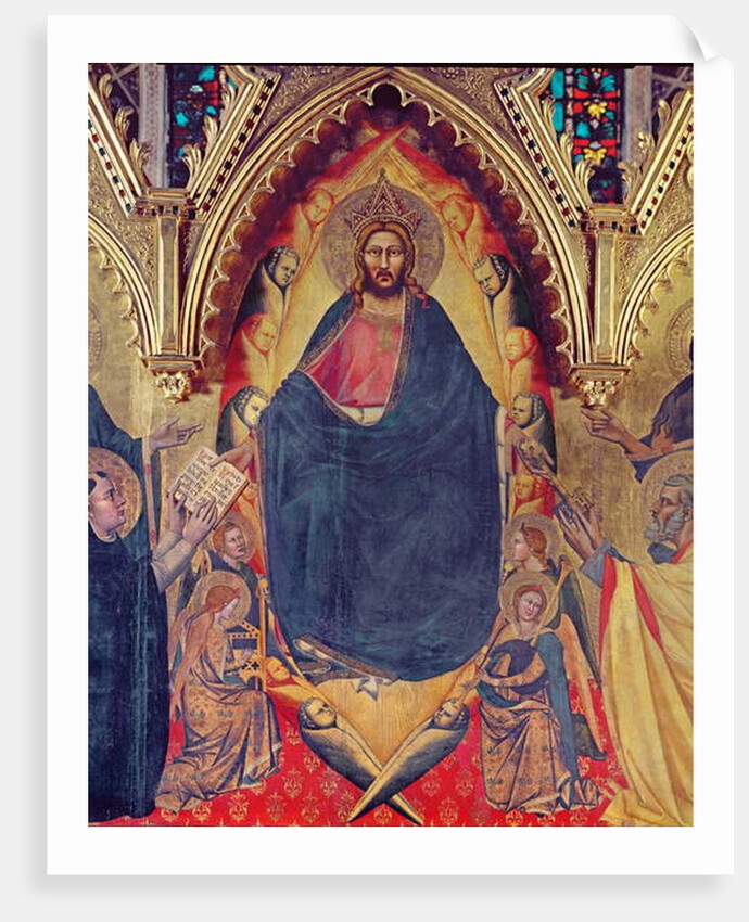 The Strozzi Altarpiece, 1357 by Andrea di Cione Orcagna