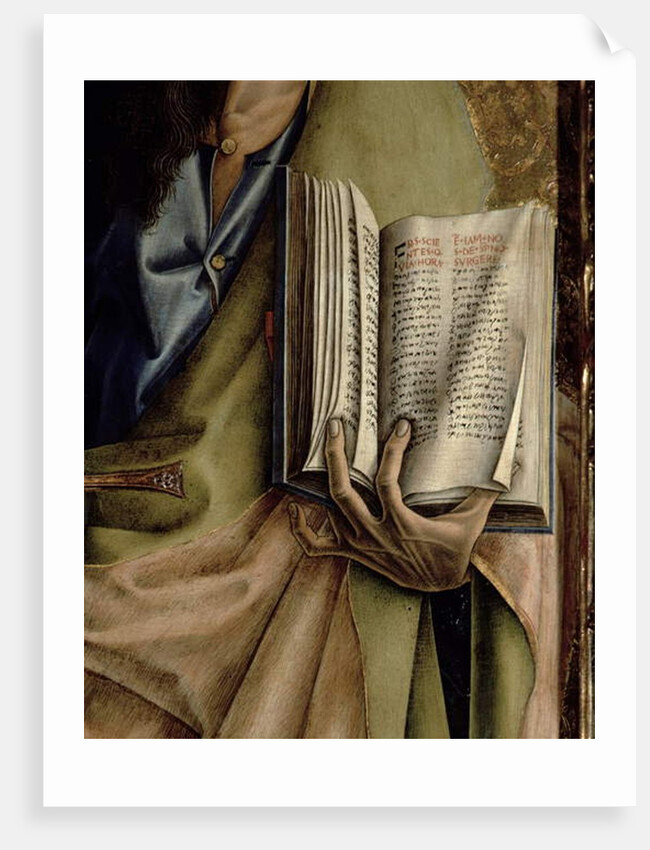 St. Paul, detail of the Book of Epistles by Carlo Crivelli