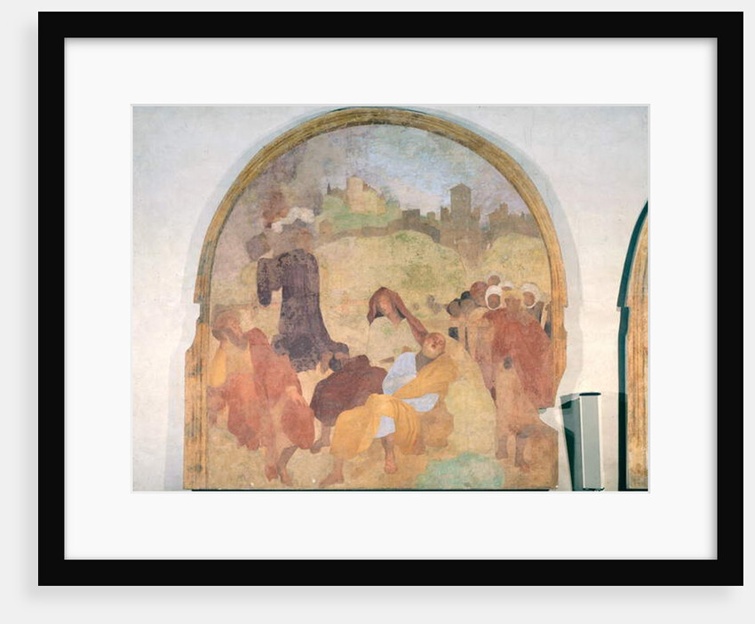 Christ in the Garden, lunette from the fresco cycle of the Passion, 1523-6 by Jacopo Pontormo