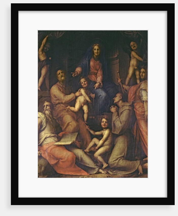 The Holy Family with Saints by Jacopo Pontormo