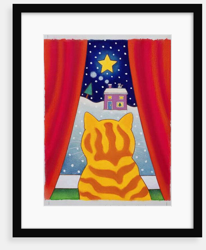 Cat at the Window by Cathy Baxter