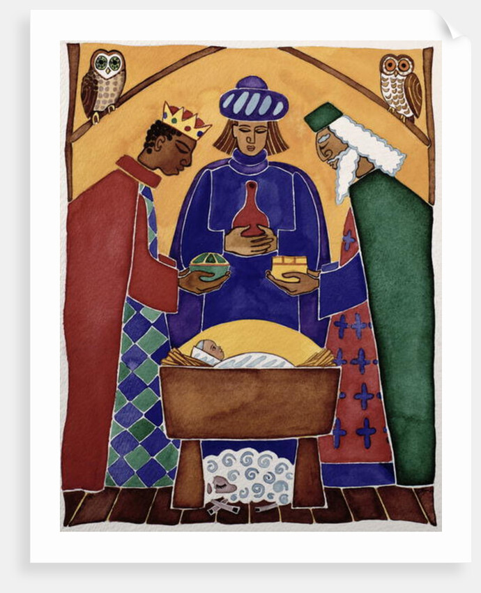 Adoration of the Kings by Cathy Baxter