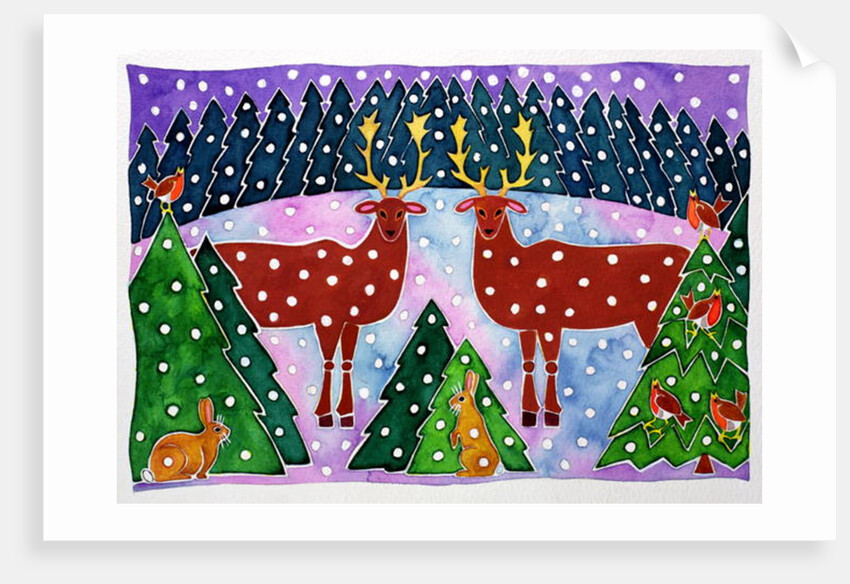 Reindeer and Rabbits by Cathy Baxter