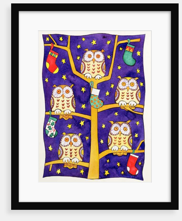 Five Wise Owls by Cathy Baxter