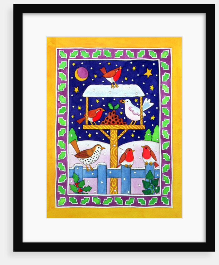 Christmas Feast for the Birds by Cathy Baxter