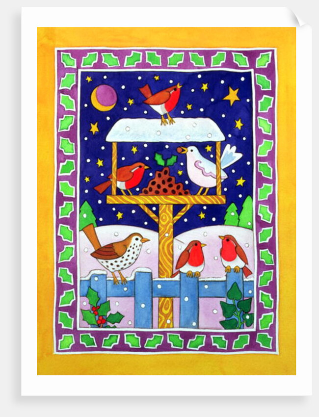 Christmas Feast for the Birds by Cathy Baxter