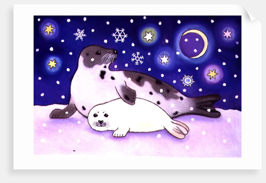 Cosmic Seals, 1997 by Cathy Baxter