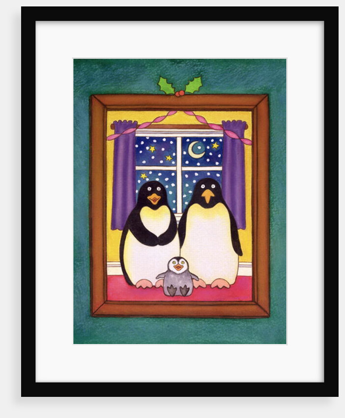 Penguin Family Christmas, 1997 by Cathy Baxter