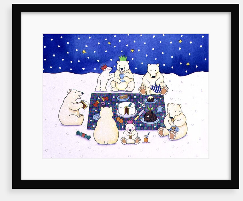 Polar Bear Picnic, 1997 by Cathy Baxter