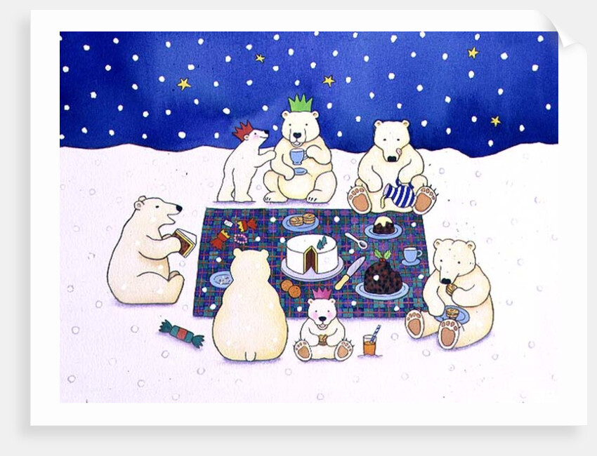 Polar Bear Picnic, 1997 by Cathy Baxter