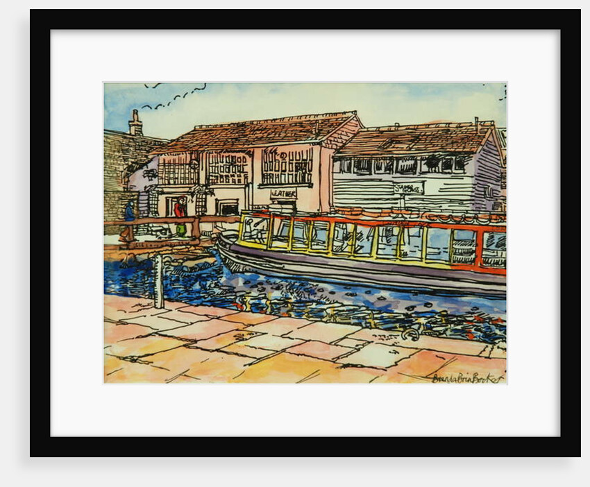 Canal Museum, Camden Lock by Brenda Brin Booker