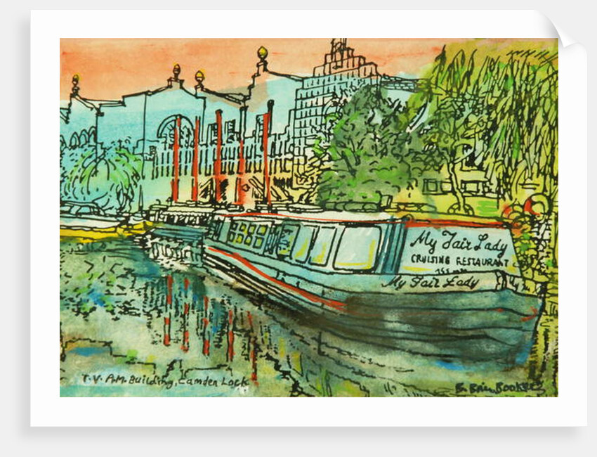 My Fair Lady on the Regents Canal by Brenda Brin Booker