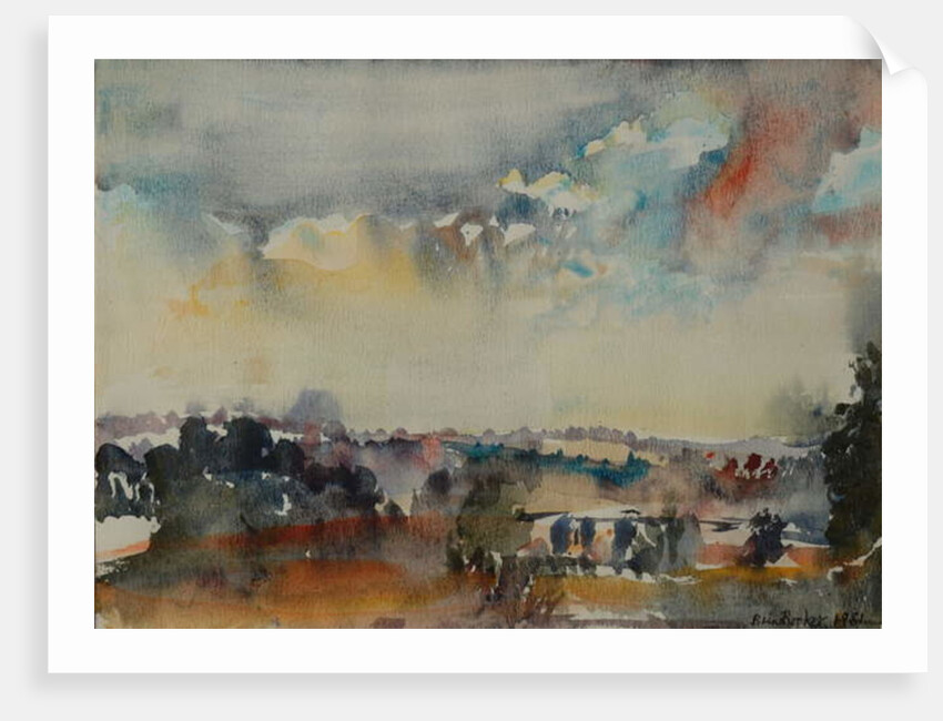 October Sky, 1981 by Brenda Brin Booker