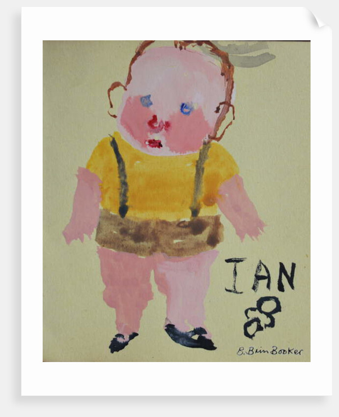 Ian, as a toddler by Brenda Brin Booker