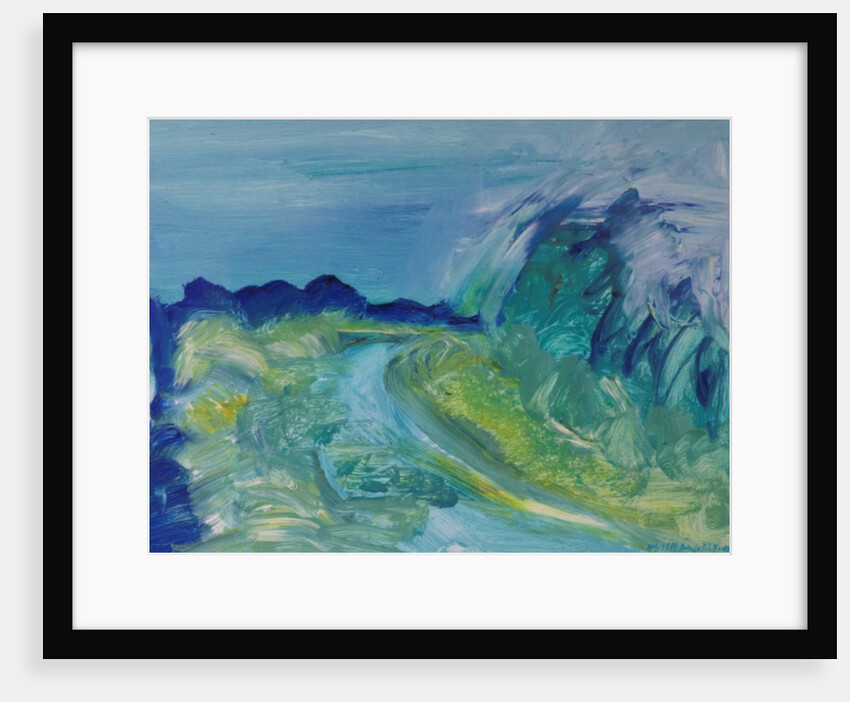 Blue River Landscape I, 1988 by Brenda Brin Booker