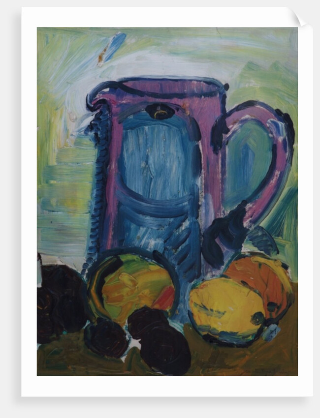 Jug with chesnuts by Brenda Brin Booker
