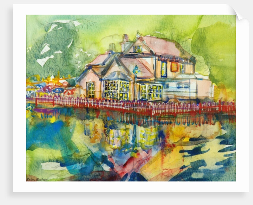 Waterside Tavern by Brenda Brin Booker