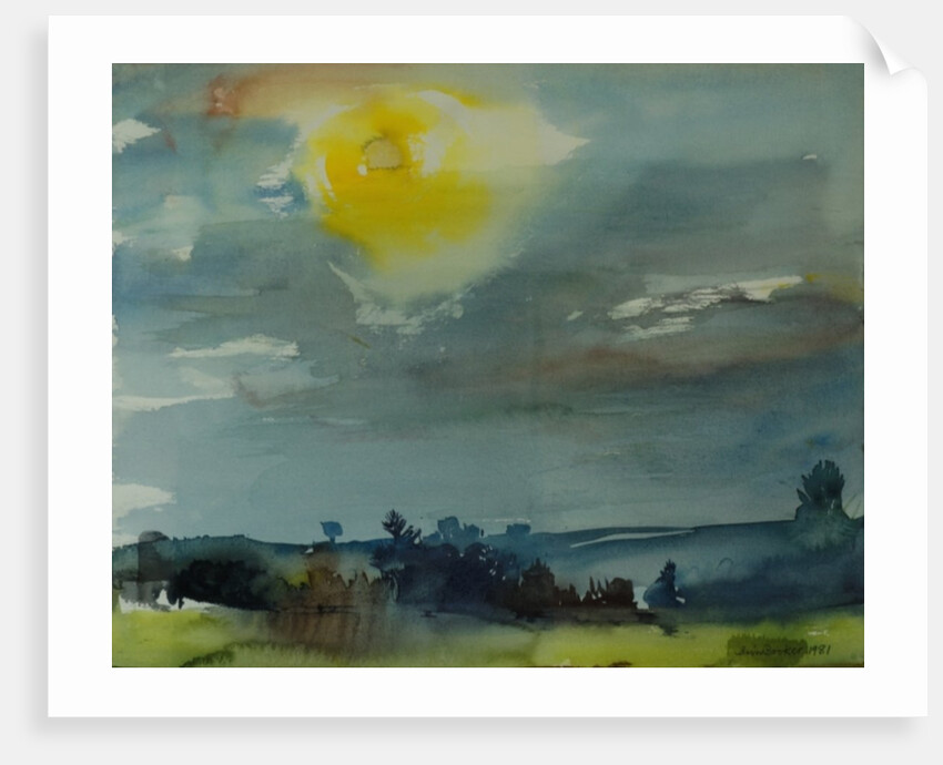 Rain in the Air, 1981 by Brenda Brin Booker