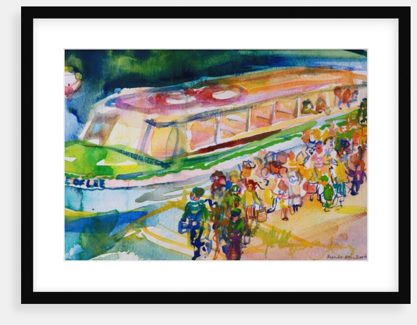 The Boat Trip, 1989 by Brenda Brin Booker