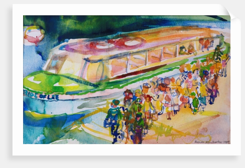 The Boat Trip, 1989 by Brenda Brin Booker