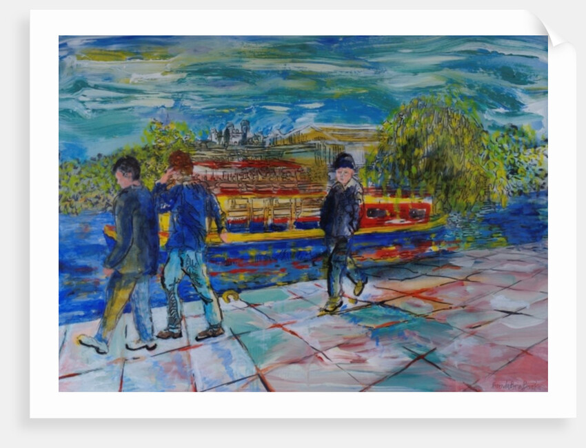 Boys on the Towpath by Brenda Brin Booker