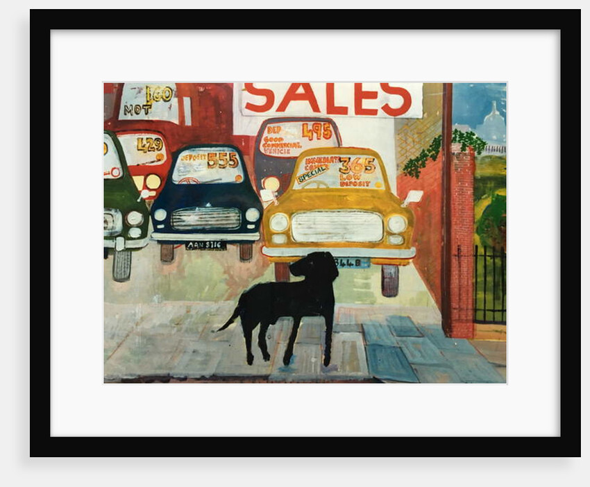 Rex at the Used Car Lot; SALES by Brenda Brin Booker