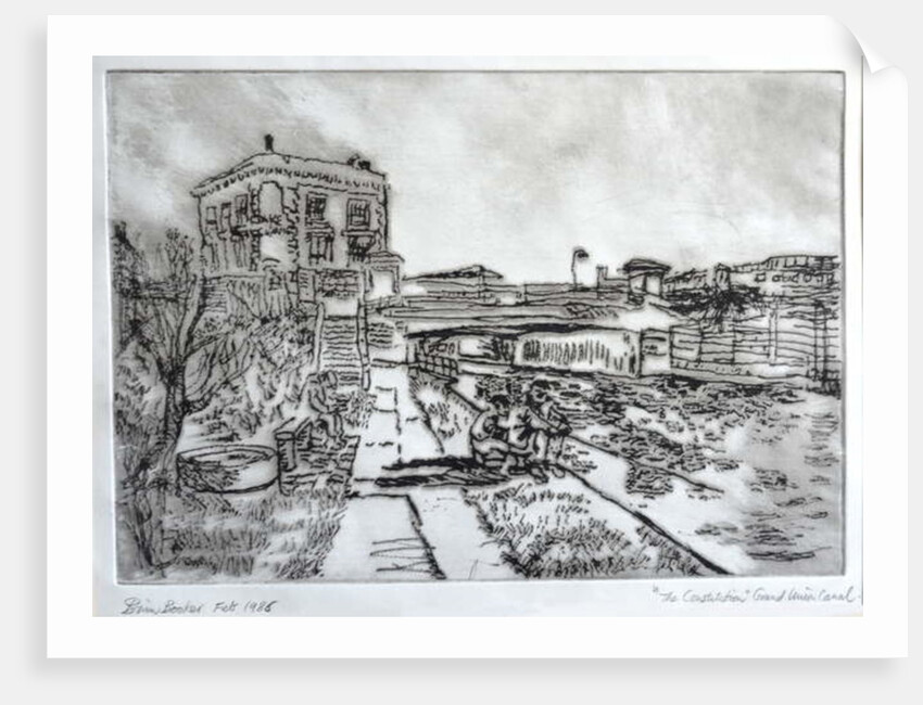 Pub by the Towpath, Camden by Brenda Brin Booker