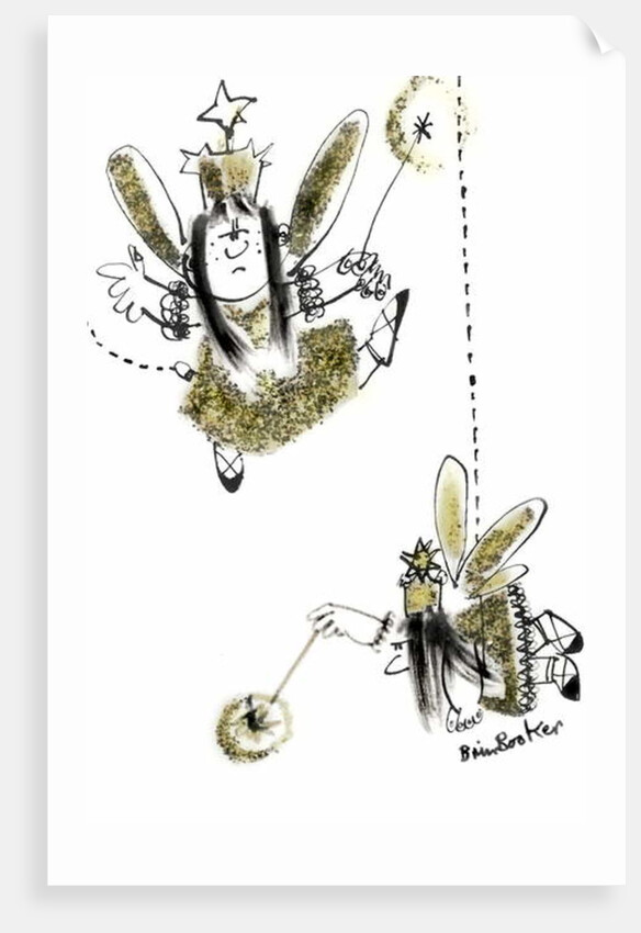 Two Christmas Fairies 1 by Brenda Brin Booker