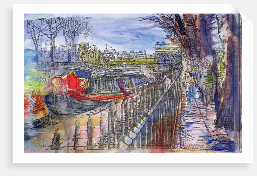 The Sunday Walk, 1986 by Brenda Brin Booker