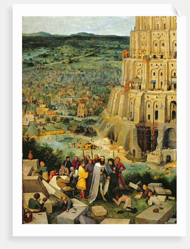 Tower of Babel, 1563 by Pieter the Elder Bruegel