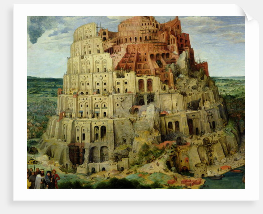 Tower of Babel, 1563 by Pieter the Elder Bruegel