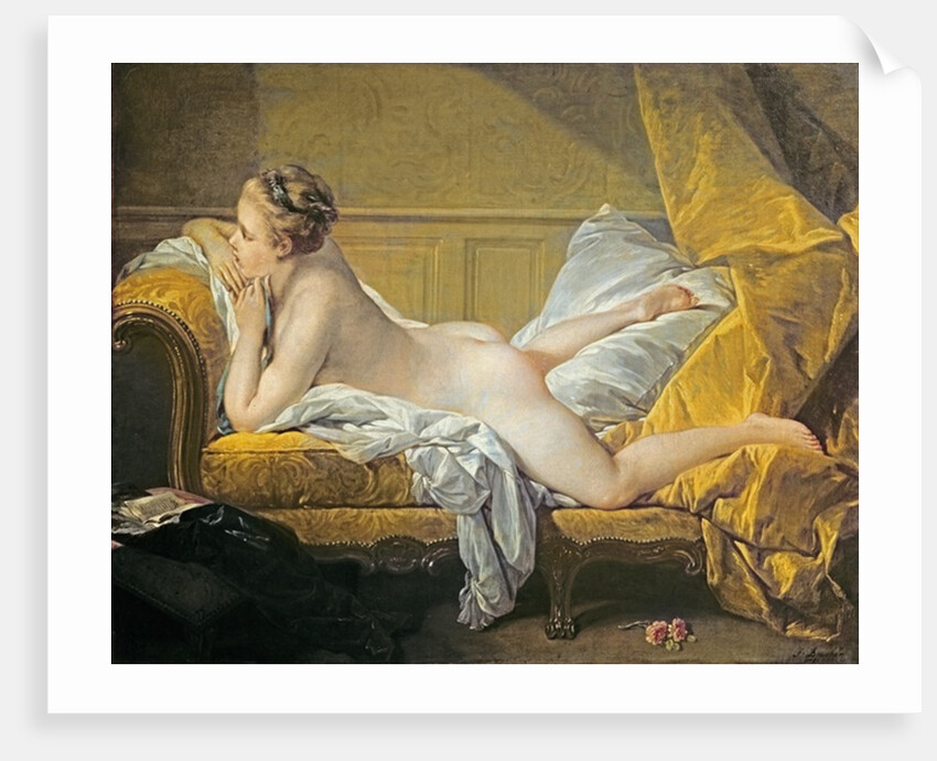 Reclining Nude by Francois Boucher