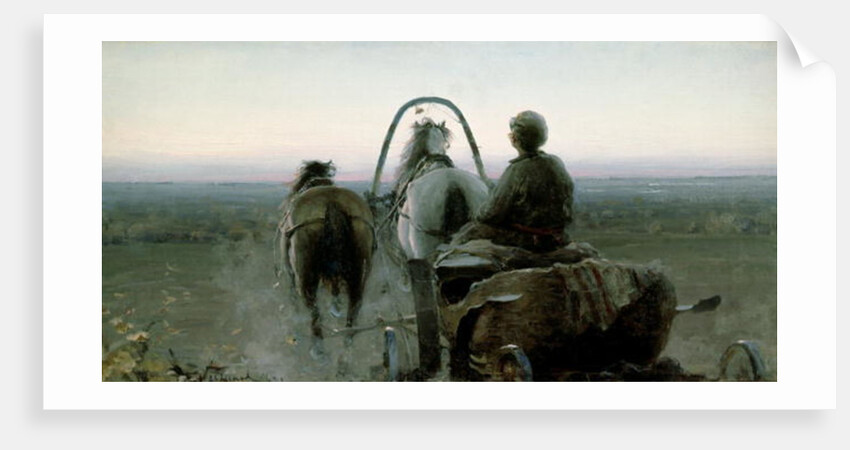 The Return Journey, 1896 by Abram Efimovich Arkhipov