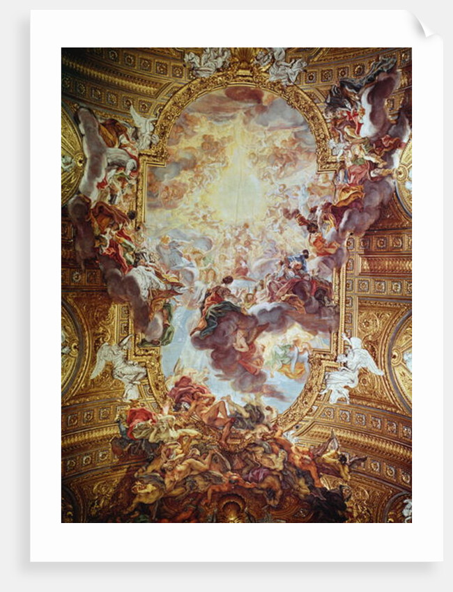Triumph in the Name of Jesus by Giovanni Battista Gaulli