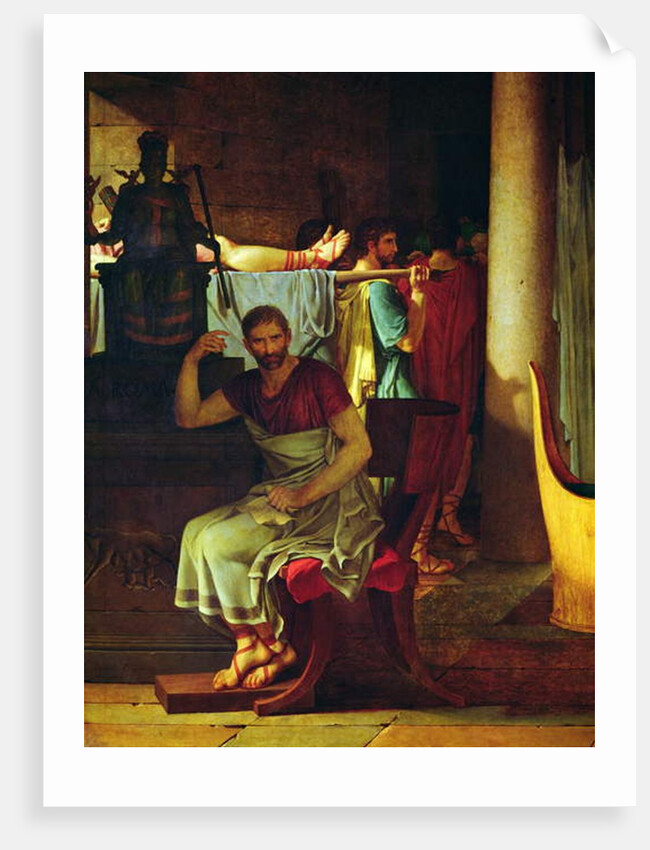 Lictors Bearing to Brutus the Bodies of his Sons, 1789 by Jacques Louis David