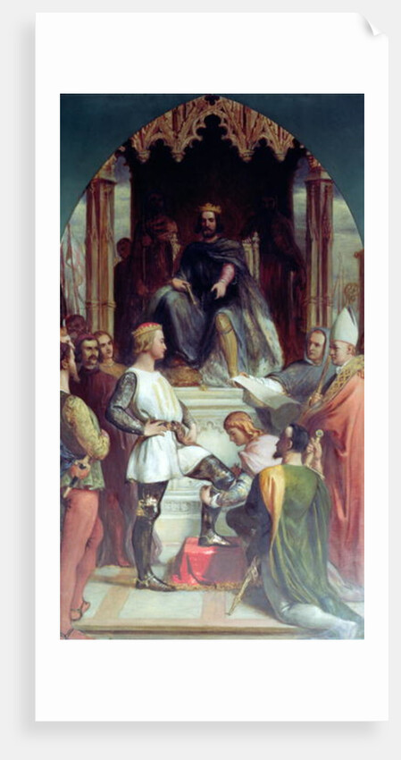 Edward the Black Prince by Charles West Cope