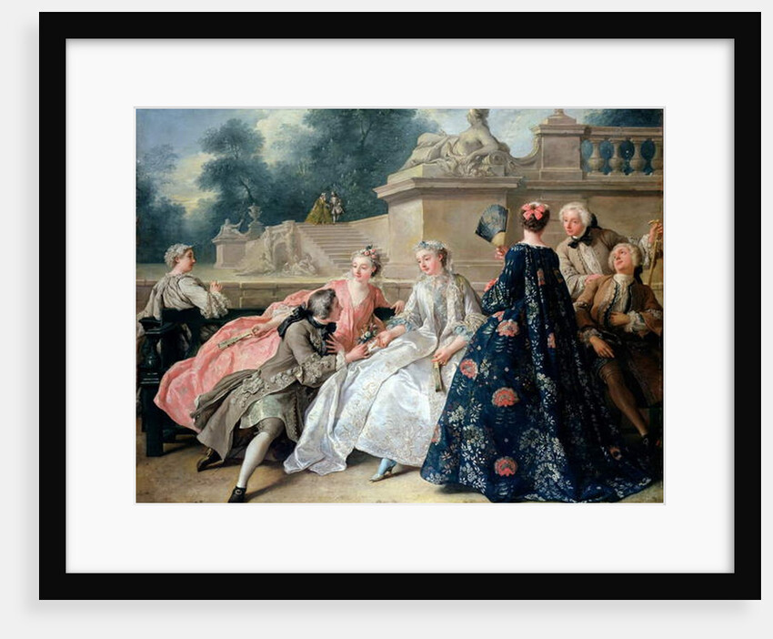 Declaration of Love, 1731 by Jean Francois de Troy
