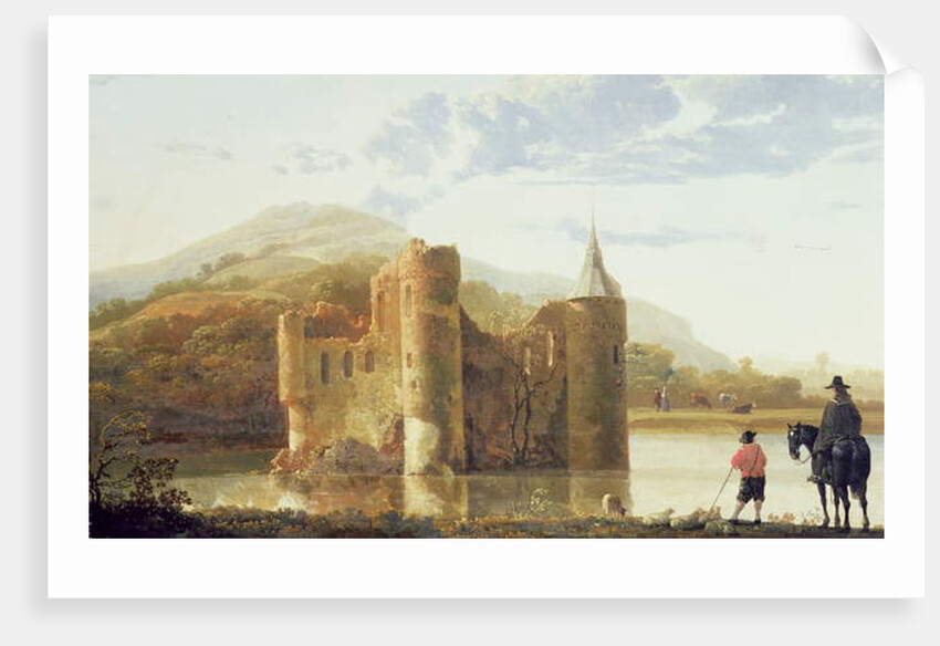 Ubbergen Castle, c.1655 by Aelbert Cuyp