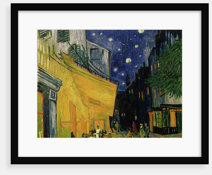 Cafe Terrace, Place du Forum, Arles, 1888 by Vincent van Gogh