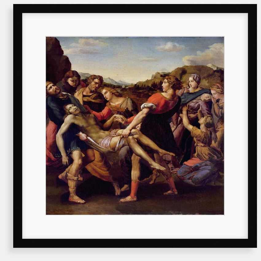 The Entombment by Theodore Gericault